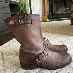 Short Frye boots